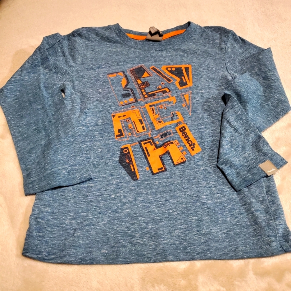 Bench heathered burnout material top